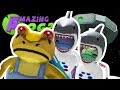 NEW MOON UFO & SPACE SHARK FROGS - Amazing Frog - Part 101 | Pungence