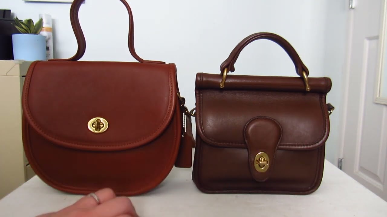 COMPARISON: COACH WINNIE and BELLA COURT - YouTube