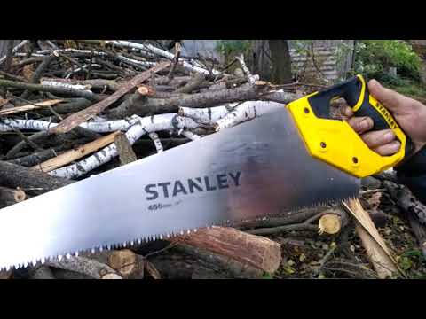 Тест ножовки по дереву Stanley JET-CUT 2-15-283 Тест ножовки по дереву Stanley JET-CUT 2-15-283