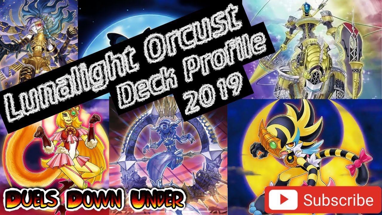 Lunalight Orcust Deck Profile - October 2019 - Jaryd Mundy - YuGiOh!