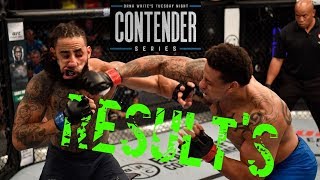 Dana White Contender Series Highlights Results 2018 (WEEK 1) - UFCTALKS