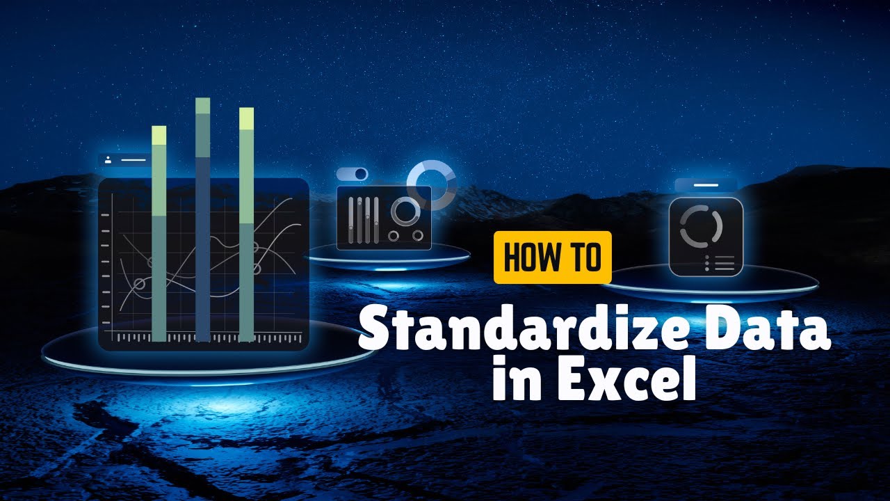 27 | How to Standardize Data in Excel with Power Query - YouTube