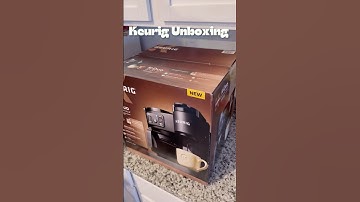 Let’s unbox & use my new keurig  😍 #keurig #coffee  #kitchenappliance #kitchendecor #unboxing