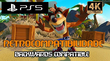PS5 GAMEPLAY 💙 CRASH BANDICOOT TRILOGY NA NOVA GERAÇÃO (4K HDR 60 FPS)