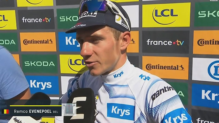 REMCO EVENEPOEL | Post-Race Interview | Stage 7 | Tour of France 2025