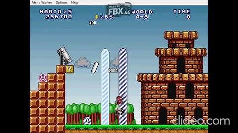 Mario Worker Remake world A by Neciu David.SPECIAL VIDEO FOR +66 SUBSCRIBERS.