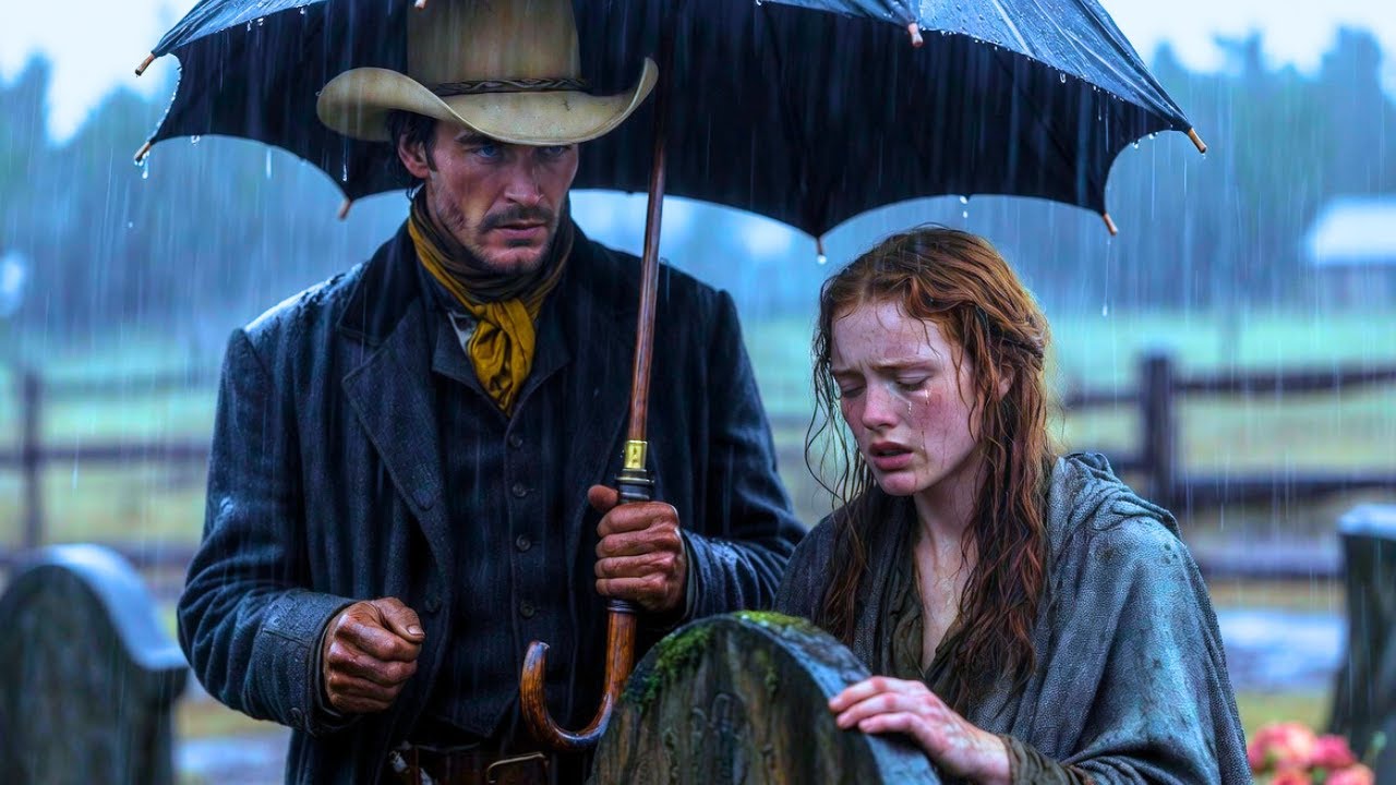 Cattle Baron Caught Mail-Order-Bride Crying on His Mom's Grave. She said 'Sorry, I couldn't say...'