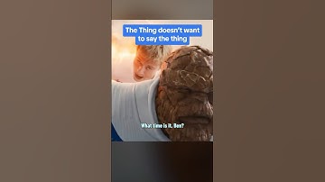 The Thing has a BEARD in the final trailer for The Fantastic Four: First Steps! #marvel #movie #mcu