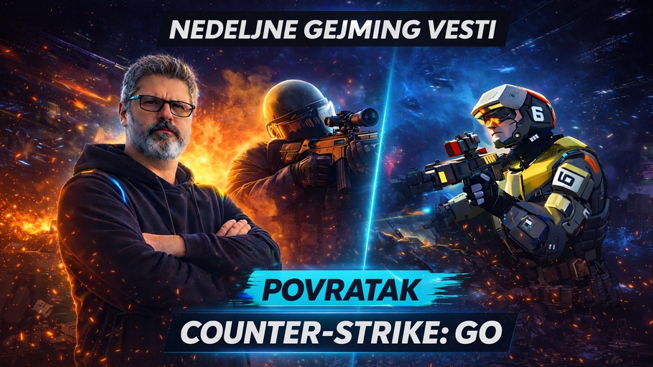 🔴 POVRATAK COUNTER-STRIKE: GO?! 😳 | Nedeljne Gejming Vesti LIVE