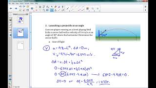 SPH3U 2 3 Projectile motion