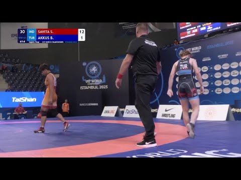 Eighth Final • WW 61Kg • Savita SAVITA (IND) vs. Beyza Nur AKKUS (TUR)