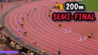200m Semi-Final Race At Tokyo Championship 2025 (Reports) 