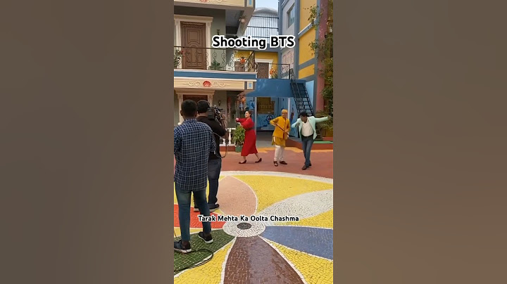gokuldham society behind the scenes of tarak mehta ka ooltah chashma live shooting film city Mumbai