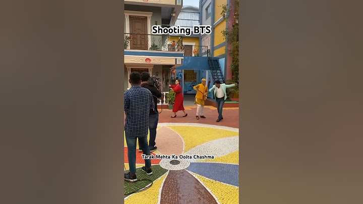 gokuldham society behind the scenes of tarak mehta ka ooltah chashma live shooting film city Mumbai