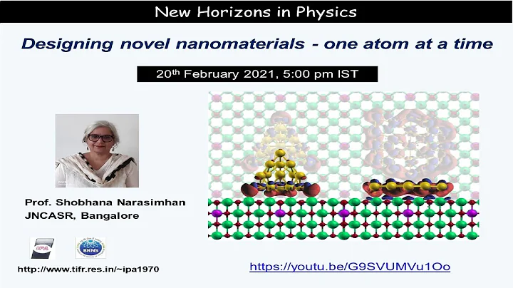New Horizons in Physics (IPA50 webinar - Prof. Shobhana Narasimhan)