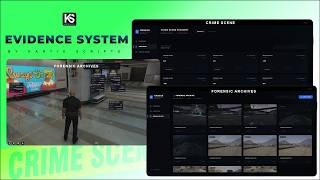 FiveM Evidence &amp; Forensic Script | DNA, Fingerprints &amp; Crime Scene Recreation [QBCore/ESX/Qbox]