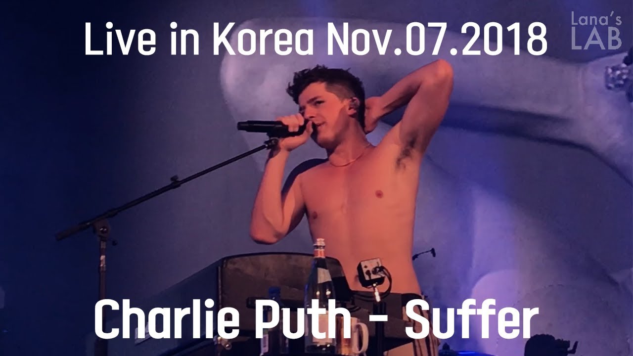[HD]Charlie Puth - Suffer(Live in Voicenotes Tour @Seoul, Korea 2018)