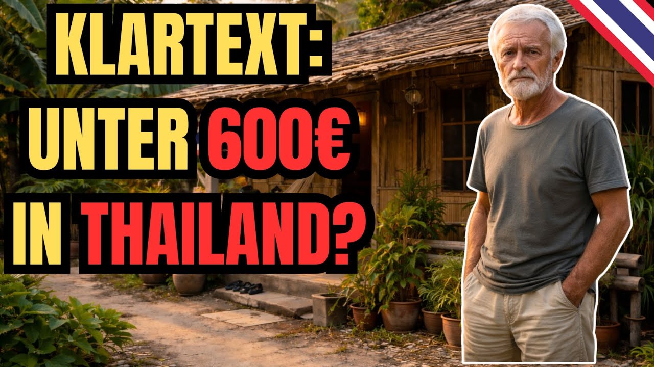 So lebst du WIRKLICH mit UNTER 600 € in Thailand🇹🇭!