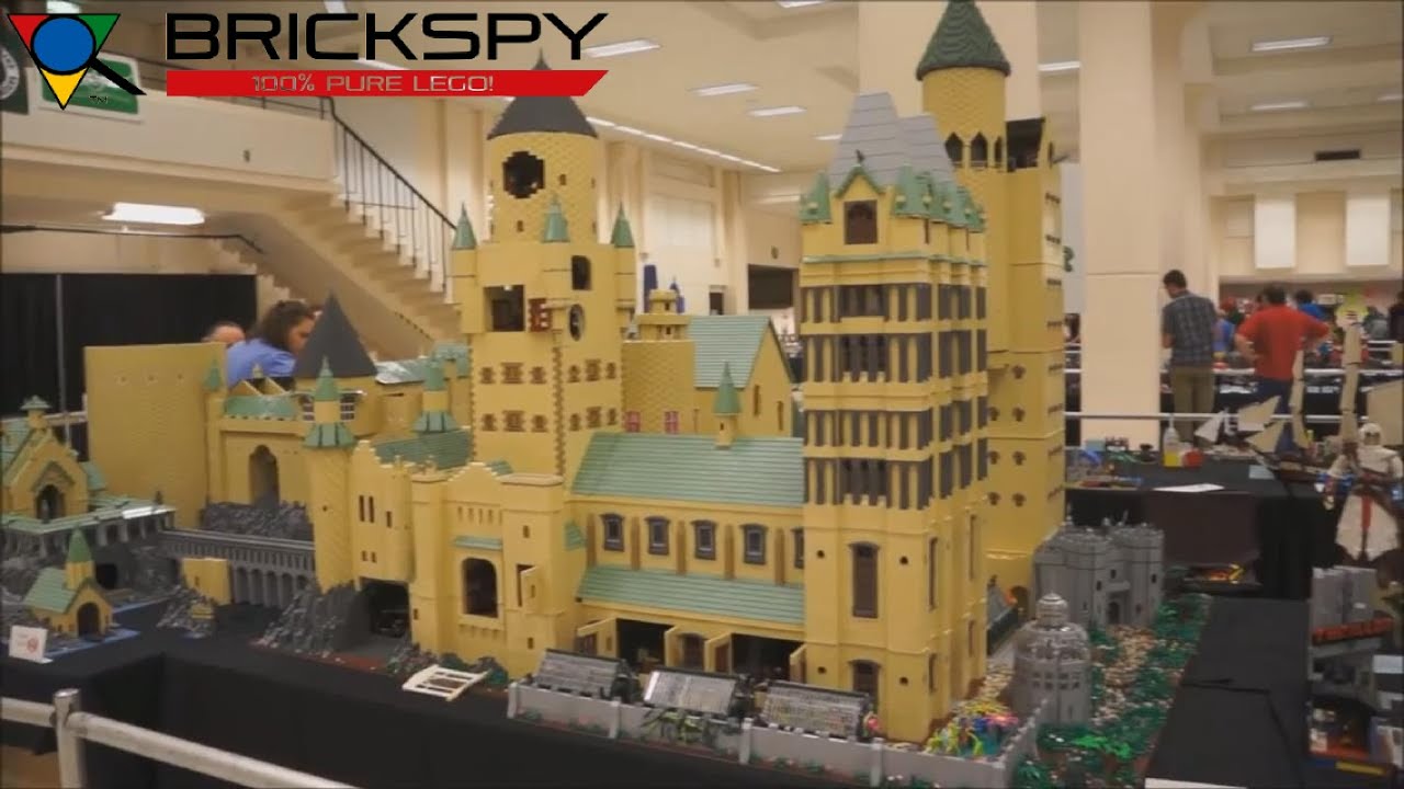 Lego Hogwarts Castle Moc Brickcon2012 Youtube