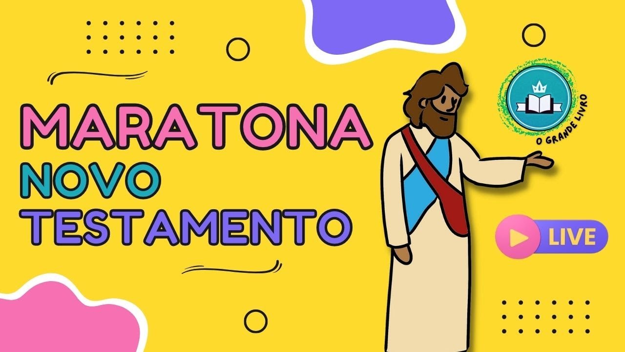🔴O GRANDE LIVRO TV | Histórias Bíblicas Para Crianças AO VIVO!