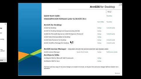 Instalación ArcGIS 10.2