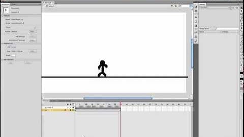 How to make a simple brush animation in Flash CS4, CS5