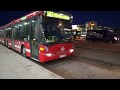 Sweden, Stockholm, ride with bus 583 from Arlanda Airport Terminal 5 to Märsta Train Station