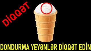 DONDURMA YEYƏNLƏR GÖRÜN DONDURMA ORQANİZMƏ NƏLƏR EDİR?!