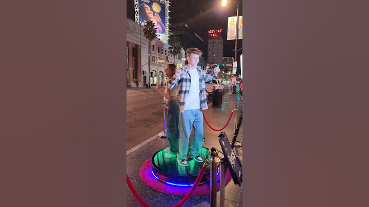 BEHIND THE SCENES on Hollywood Blvd with @AndraGoganRo #bts