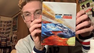 Ford v ferrari steelbook unboxing!