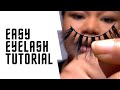 Easy beginner friendly eyelashes tutorial