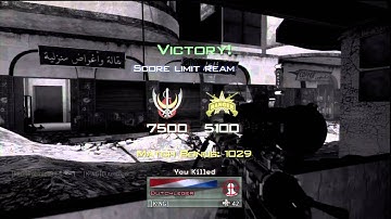 MW2: Wallbang Game Winning Kill Quick Scope HD