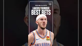 Thunder vs. Lakers | NBA Playoff Picks &amp; Predictions #shorts
