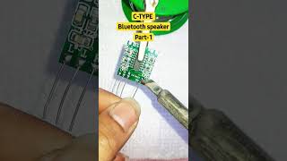 C-TYPE Bluetooth speaker part-1 || R2RDEV ||