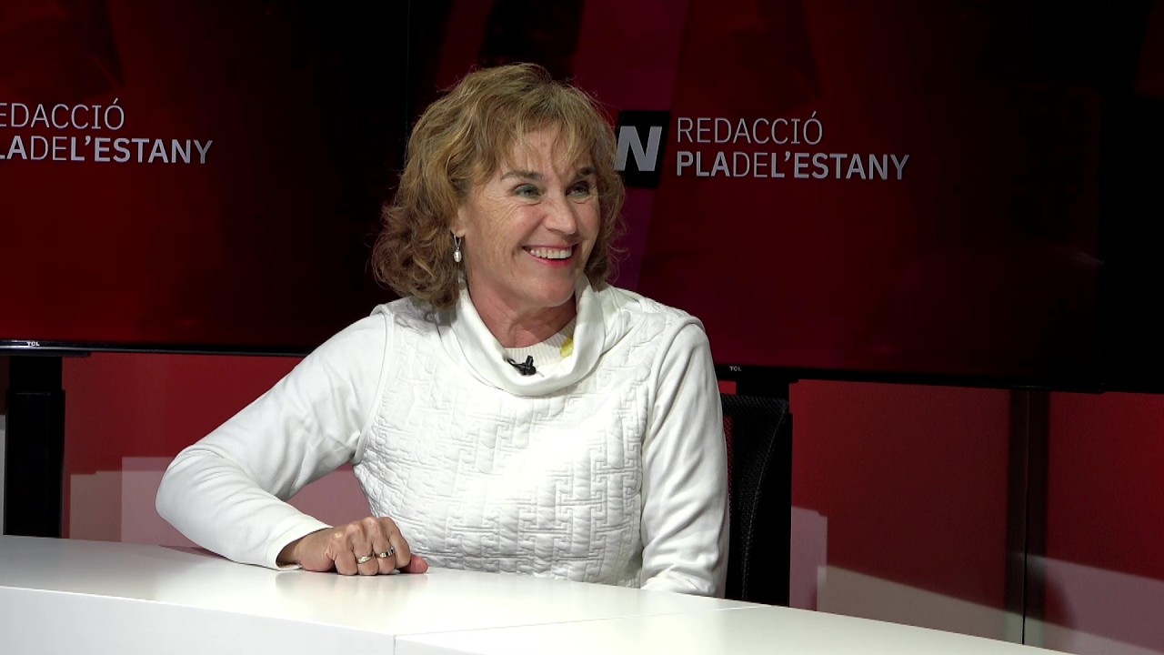 Dolors Busquets presenta l'edició de les Gangues al Carrer d'hivern