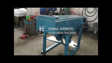 Linear vibrating sieve, Linear sieve live, Linear vibrating screen video effects
