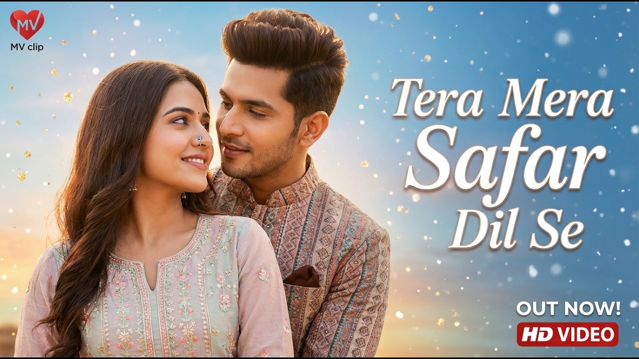 New Song 2026  Tera Mera Safar Dil Se  New Hindi Romantic Song 2026  Bollywood Love Song 2026  Heart
