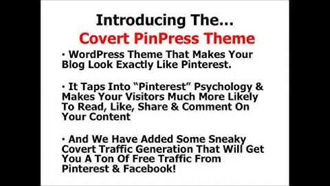 Covert PinPress  software