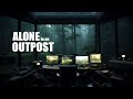 2 hour outpost night 4 ambience  4k sleep focus ambient music