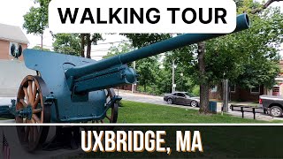 Ideal Central MA Town - Blackstone Valley - Uxbridge, MA Walking Tour - Town Background Ambiance