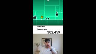 GEOMETRY DASH! "Time Machine" 50-75%... i am bad on this game (MrBeast half a billion subscribers!)