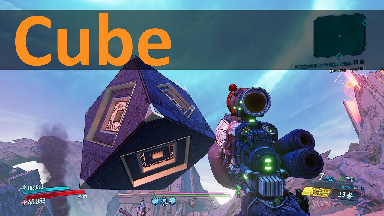 Borderlands 3 Cube (Desolation's Edge puzzle)