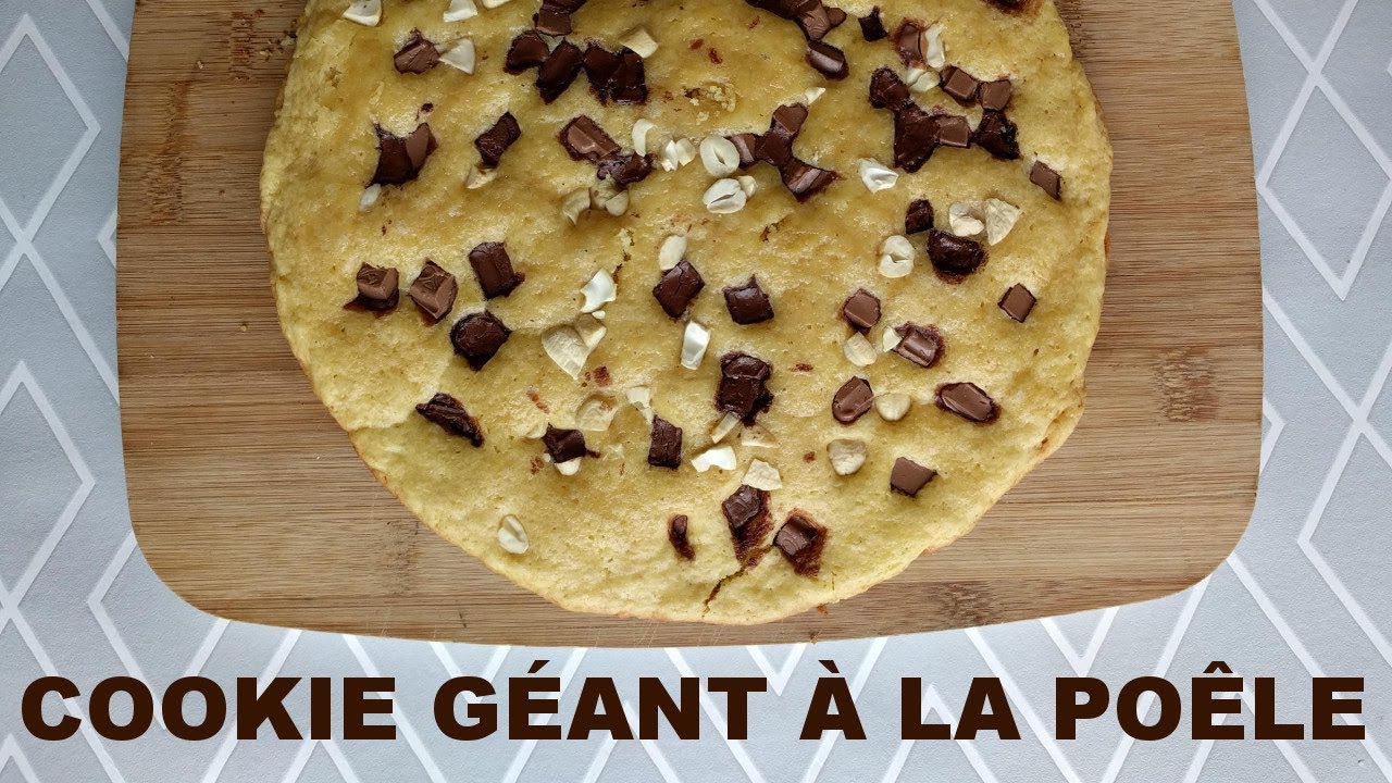 Le cookie géant à la poêle !!!