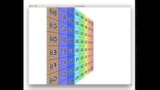 3 - Projection matrix - Fixed matrix