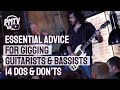 14 Tips for Gigging Guitarists - Dagan's Dos & Don'ts of Playing Gigs