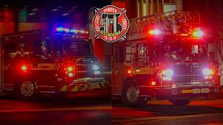 ⁴ᴷ Responding: Toronto Fire Services, Pumper 333 & Aerial 333 - Lights & Sirens - 2026