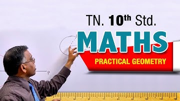 PRACTICAL GEOMETRY || 10th Std Maths || Unit 09 || Exercise 9.1