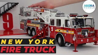 Scale Model New York Fire Truck