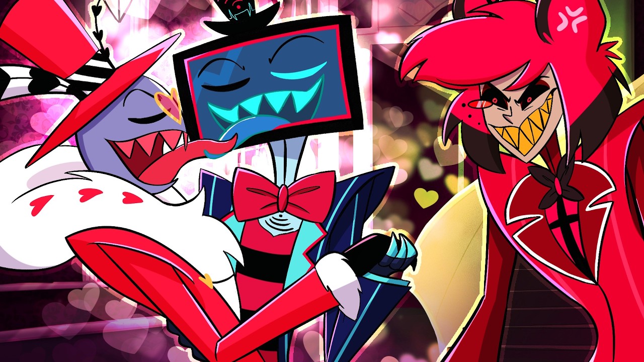 Vox and Valentino Go ON A DATE and Alastor Gets JEALOUS - YouTube