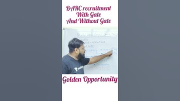 BARC 2021 recruitment dates released. Check now. All branches. #shorts #ES001